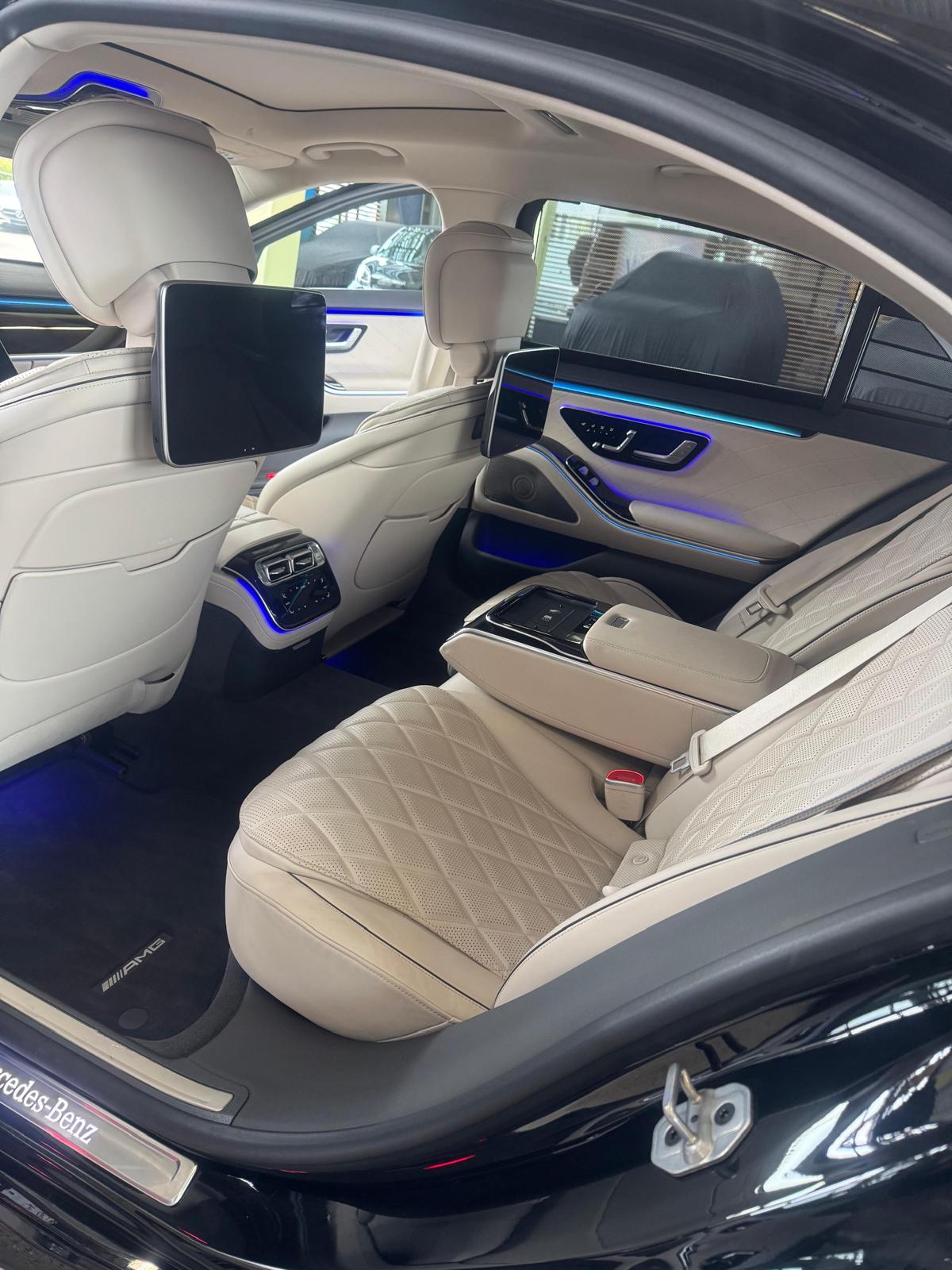 Innenraum einer Luxuslimousine