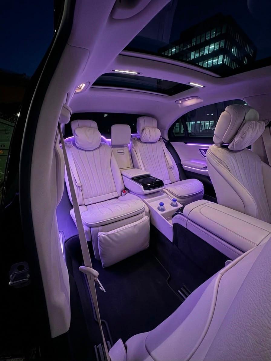 Edles Interieur mit Ledersitzen
